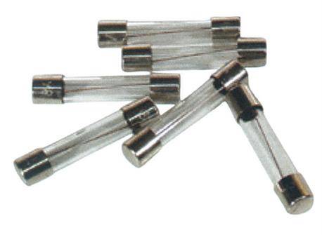 Fusibles de cartucho de cristal 6,3 x 32 mm con retardo de tiempo