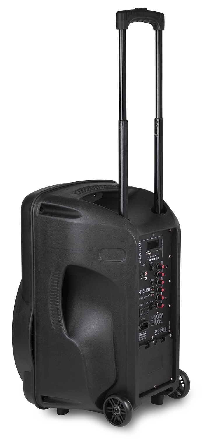 BAFLE ACTIVO 15″ 1XUHF,BT,USB,MD FT15LED - Imagen 7