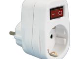 Adaptador 1 toma con interruptor