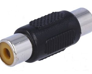 Adaptador RCA HEMBRA - RCA HEMBRA