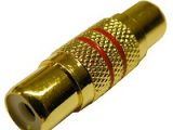 Adaptador RCA HEMBRA – RCA HEMBRA METÁLICO