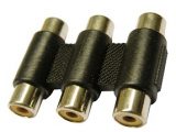 Adaptador 3x RCA HEMBRA – 3x RCA HEMBRA