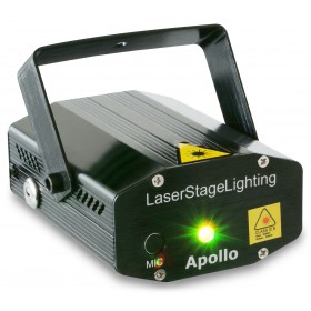 LASER MULTIPUNTO ROJO VERDE APOLLO