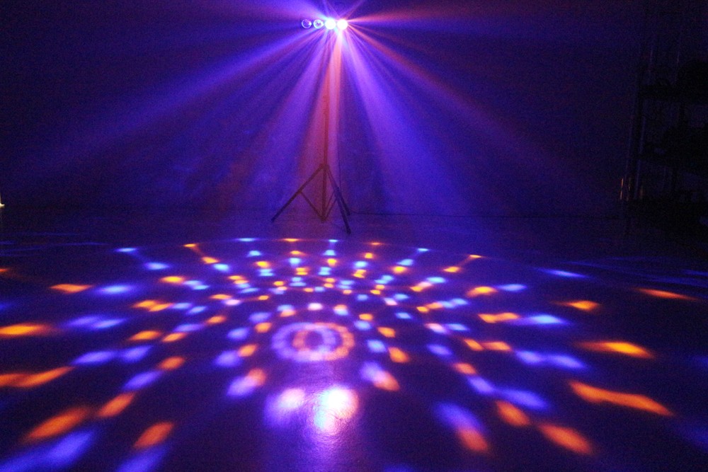 EFECTO ILUMINACIÓN BANCO BX 4 LEDS RGBA MANDO A DISTANCIA - Imagen 3