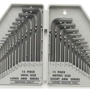 JUEGO DE LLAVES ALLEN SAE/M - 30 uds