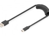 Cables USB A 3.0 a USB C en espiral