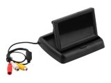 Pantalla de 4,3″ plegable para aparcamiento con conector RCA