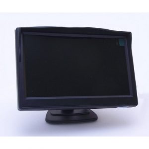 Pantalla de 5" con soporte para aparcamiento con conector RCA