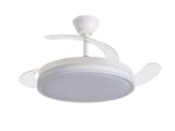 Ventilador avant de techo 42″ – retractil – 30w motor y 36w led – control app