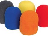 Antivientos de color para micrófonos