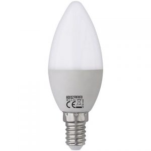 Lámpara vela led E-14 8w