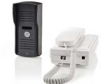 Portero electronico con Cable .Función de apertura .Unidad exterior resistente a la intemperie (IP44)