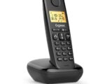 Teléfono Inalámbrico Gigaset Basic 100/ Negro manos libres