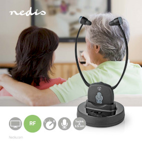 Auriculares TV inalámbricos RF Intrauditivo para personas con problemas de audición - Imagen 2