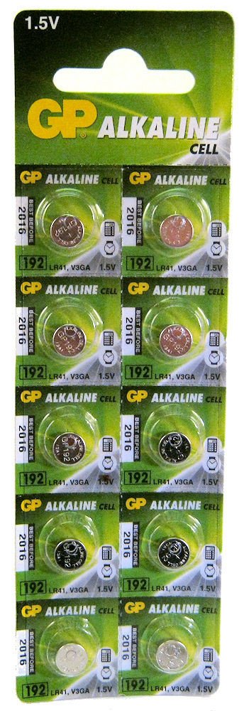 Pilas botón Alcalinas