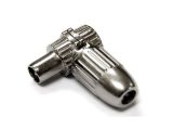 Conector hembra metalica  90ºantena coaxial