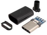 Conector USB C 3.1 macho aereo