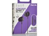 Auriculares Intrauditivos NGS Cross Drift/ con Micrófono/ Jack 3.5/ Negros