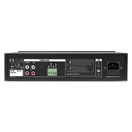 AMPLIFICADOR LINEA 100V 45W PDM45 - Imagen 3