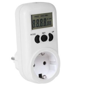 Medidor de energía, pantalla LCD, 230 V, 16 A, 3600 W