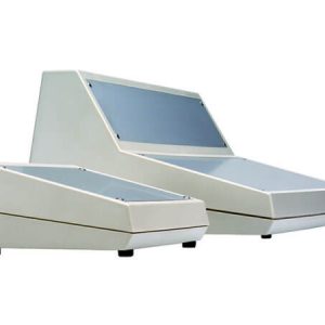 Serie Abox Cajas de sobremesa plástico tapa en aluminio RETEX