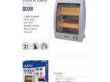 ESTUFA DE CUARZO AVANT 2 TUBOS 800W AV7554