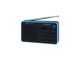 Radio portátil digital AM / FM RPDS32 con puerto USB y ranura para tarjetas microSD / SD / MMC.