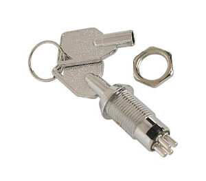 INTERRUPTOR CERRADURA SPDT ON-ON Medidas de orificio de montaje Ø12mm