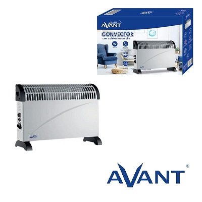 CONVECTOR AVANT CON CALEFACTOR DE AIRE 2000W