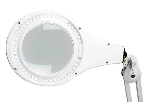 LÁMPARA LED CON LUPA - 5 DIOPTRÍAS - 4 W - 48 LEDS - COLOR BLANCO - Imagen 2