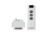Módulo persiana WiFi con mando a distancia, compatible con caja o carril DIN,