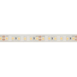 Tira LED profesional, flexible, blanco cálido, 3000K, 120 LEDs/m, CRI90, 5 m, 24 V, IP68