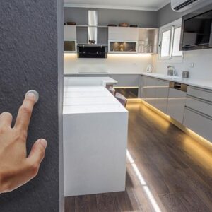 Regulador LED control táctil para controlar tiras LED de 12 V/24 V para muebles y armarios