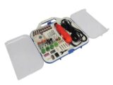 Taladro multifunción con accesorios  162 piezas, para cortar, taladrar 135 W, 10000-32000 rpm