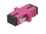 SC OM4 SX adaptador con pestaña para patch panel