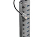 Concentrador Hub USB NGS IHUB8 / 8xUSB 3.0/ Gris